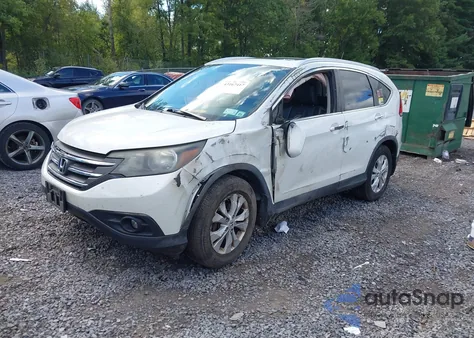 2013 Honda Cr-V Ex-L из США, поврежденный, VIN 5J6RM4H77DL082103